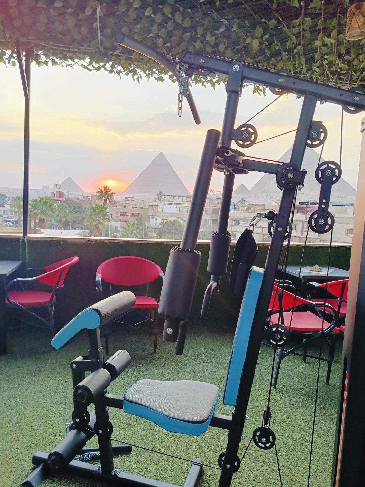 Magic Golden Pyramids View Hotel Kafrat al Jabal Exterior foto